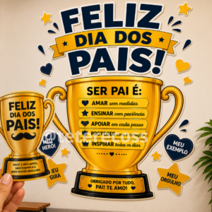 Kit Troféu - Dia dos Pais