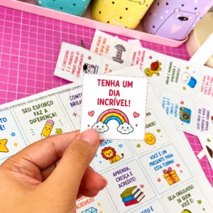 200 cartões motivacionais para elogiar e incentivar alunos