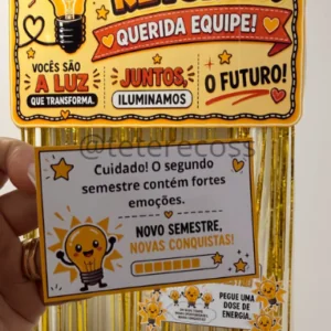 Kit retorno da equipe – Tema Luz