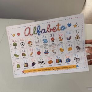 Alfabeto letra cursiva