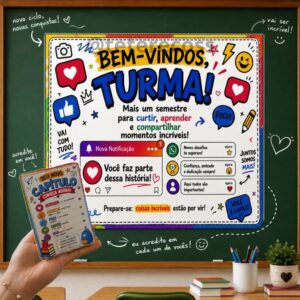 Painel turma volta às aulas