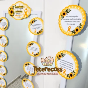 Decoração para Espelho- Setembro Amarelo
