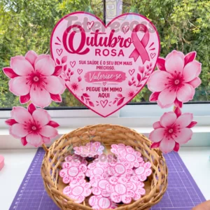 Cesta outubro rosa 2026