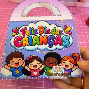 Sacolinha Dia das Crianças editável