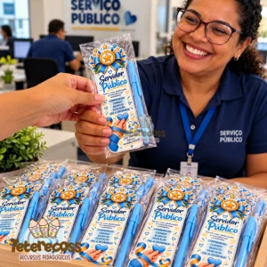 Marca página servidor público laço