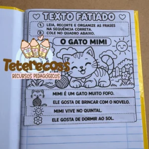 Texto Fatiado – 15 Textos| Alfabetização