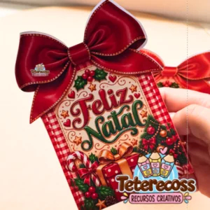 Tag laço natal